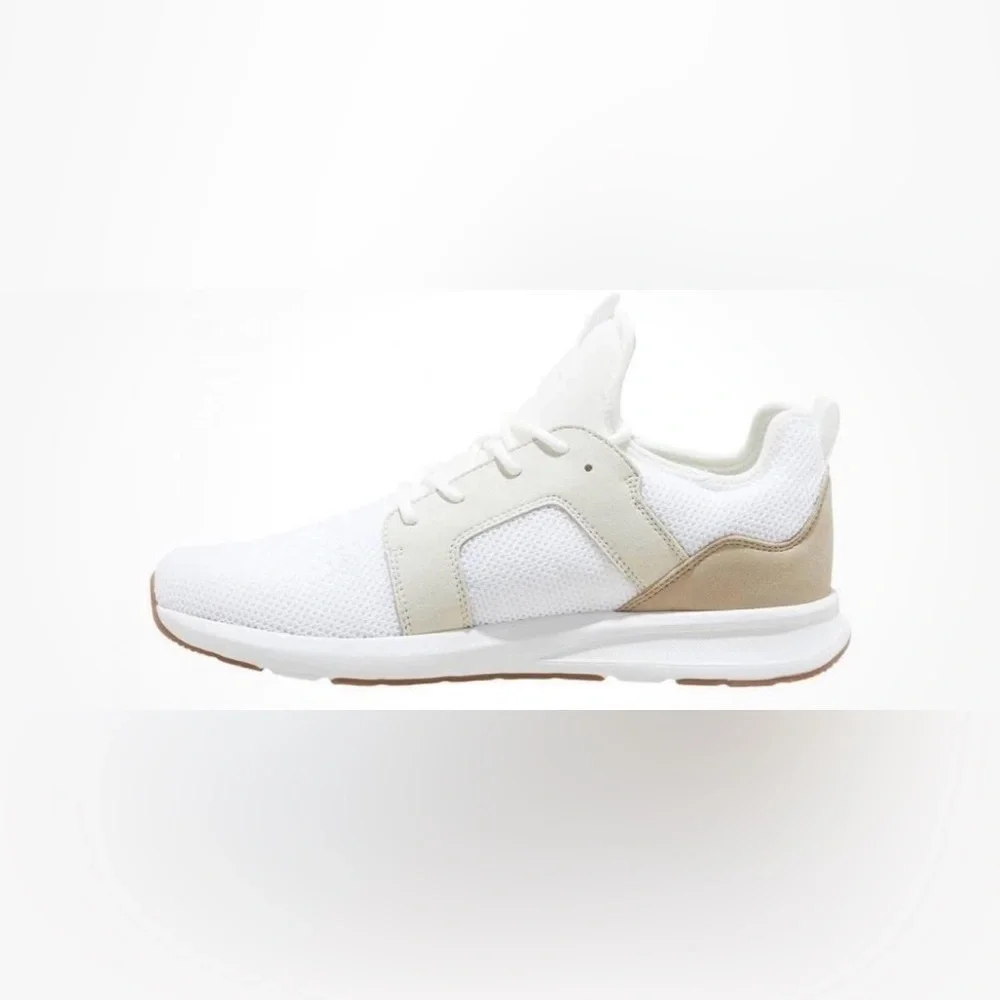 NIB Goodfellow & Co White and Tan Sneakers